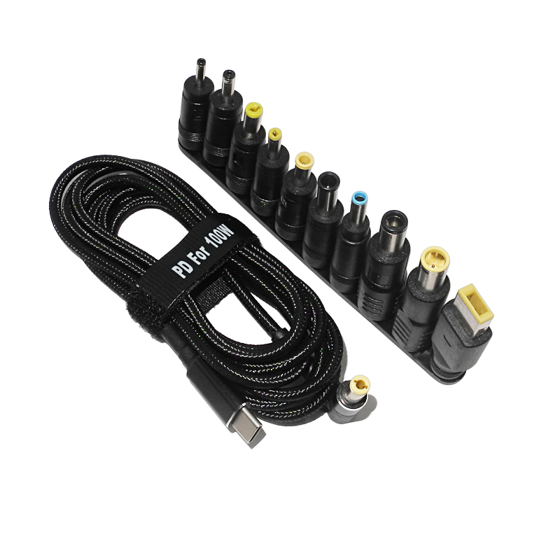 Laptop Lock Cable - 100 Вт адаптер питания постоянного тока