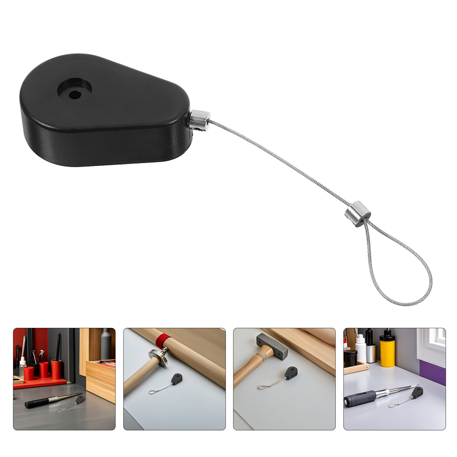 Laptop Lock Cable - Комплект из 4 выдвижных телескопических антивандальных