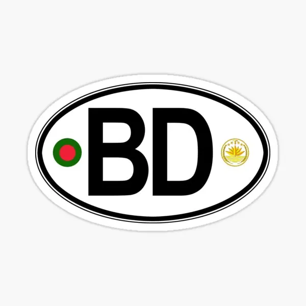 Laptop Accessories Bd - Наклейка-значок с картой Бангладеш и флагом