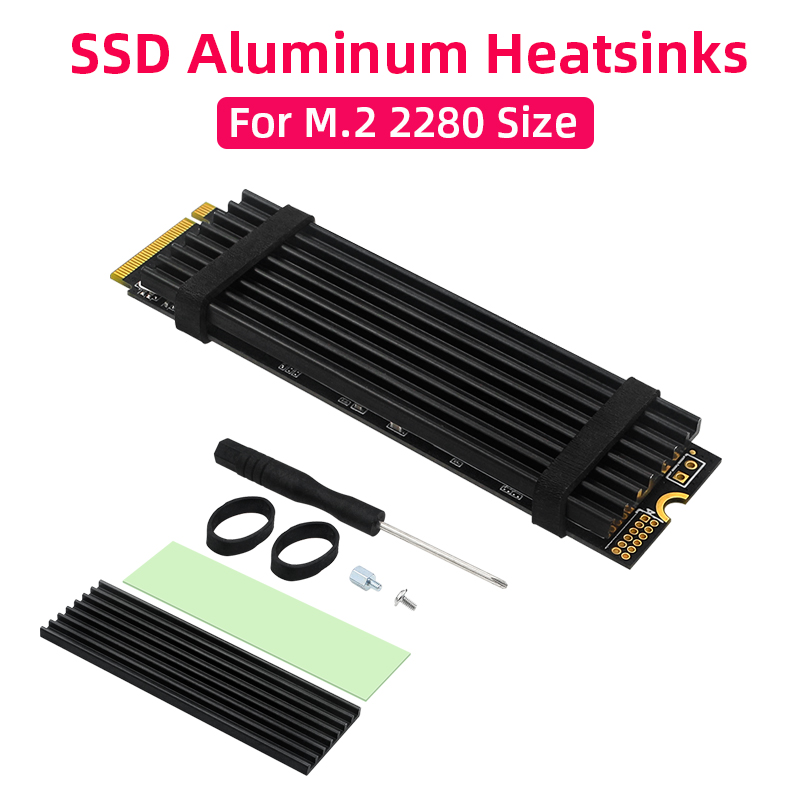 External Nvme Ssd - Радиатор SSD M.2, алюминиевый радиатор, твердотельные