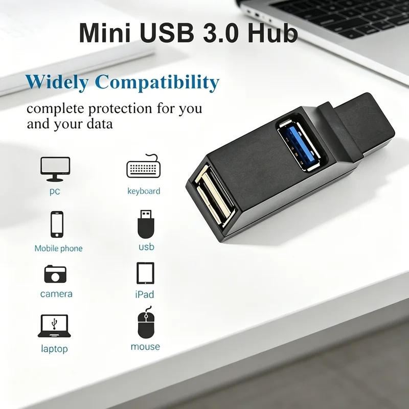USB-хаб с 3 портами (USB 3.0/2 – обзор и цена Laptop Accessories Macbook