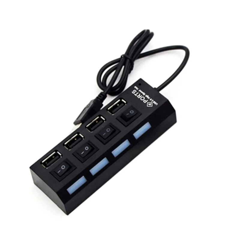 4-портовый USB 2.0-хаб-разветв – обзор и цена Laptop Accessories Usb