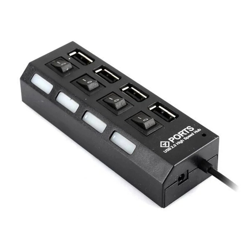 4-портовый USB 2.0-хаб-разветв – обзор и цена Laptop Accessories Usb