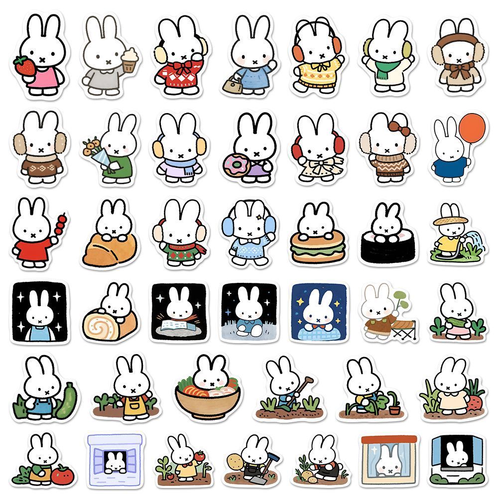 Наклейка Miffy, милая мультяшн – обзор и цена Laptop Accessories Design