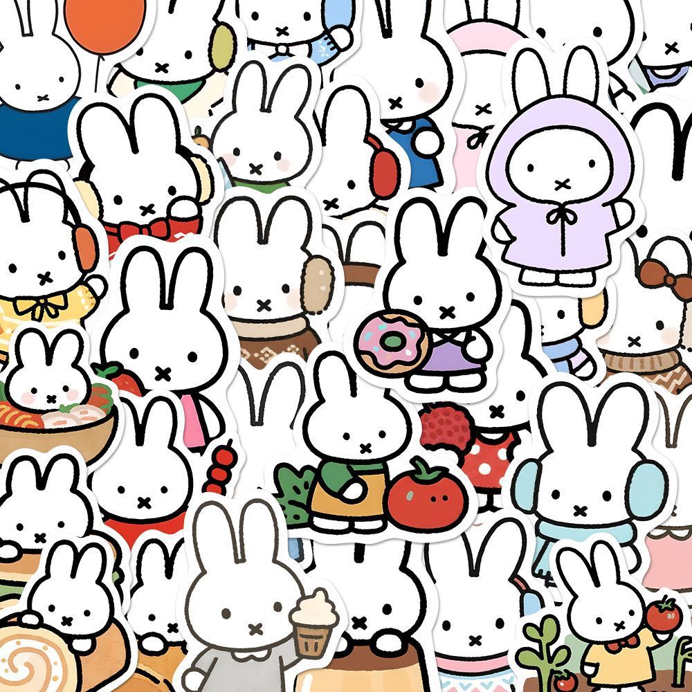 Наклейка Miffy, милая мультяшн – обзор и цена Laptop Accessories Design