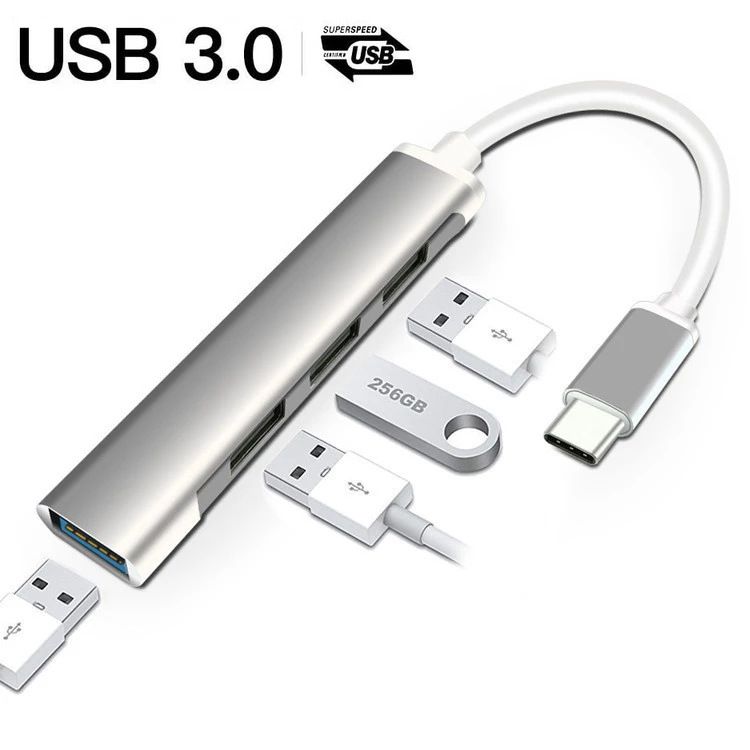 4-в-1 USB C HUB 3.0 Type C 3.0 – обзор и цена Laptop Accessories Macbook