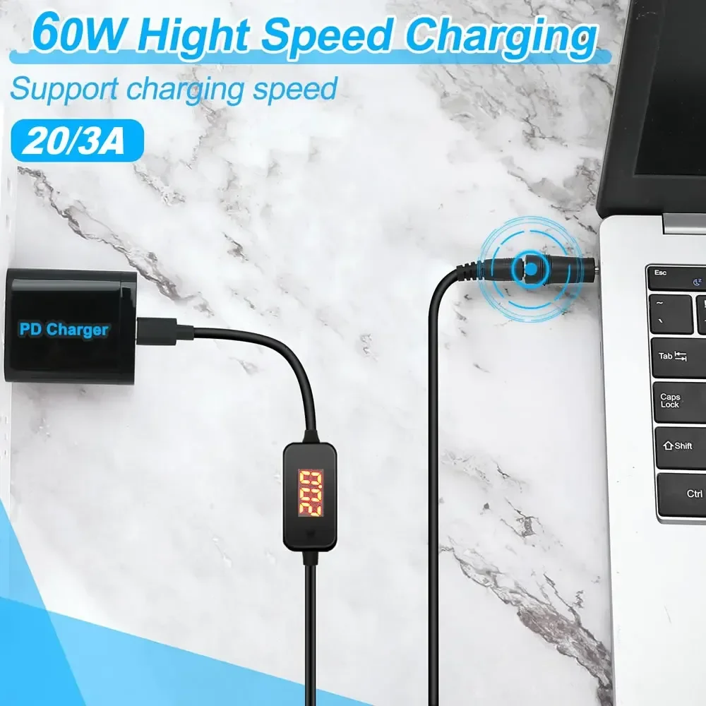 Шнур адаптера питания типа C к – обзор и цена Laptop Lock Cable