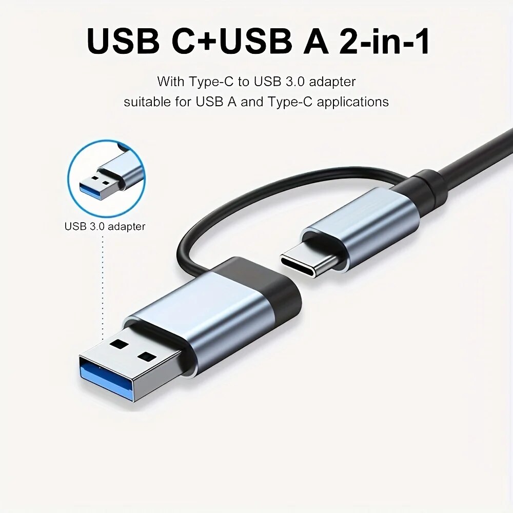 USB-хаб 2-в-1 с 7 портами USB  – обзор и цена Laptop Accessories Macbook