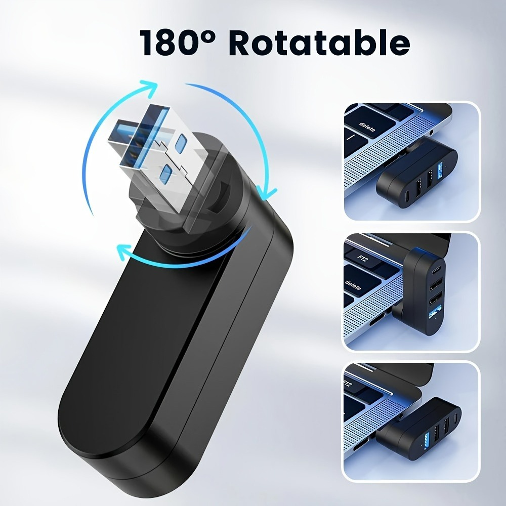 Мини-сплиттер, 4 порта, USB-ко – обзор и цена Laptop Accessories Macbook