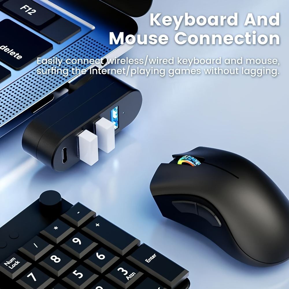 Мини-сплиттер, 4 порта, USB-ко – обзор и цена Laptop Accessories Macbook